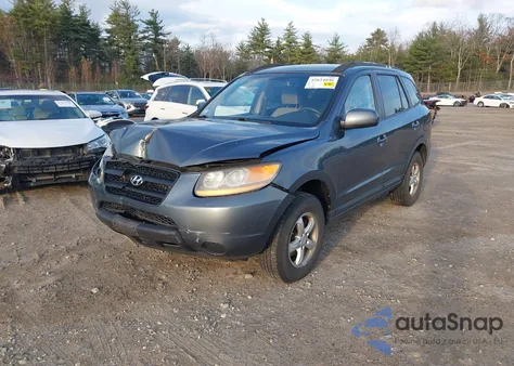 2008 Hyundai Santa Fe Gls from USA, damaged, VIN 5NMSG13D48H219452
